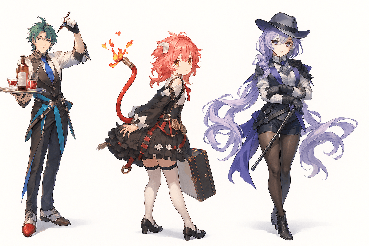 Silver Palace Characters